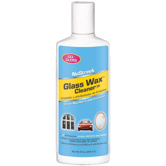 Glass Wax 8 Oz. Glass Cleaner & Polish