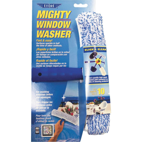 Ettore Mighty Window Washer 10 In. Plastic Window Washer