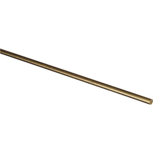 Hillman Steelworks Brass 1/8 In. X 3 Ft. Solid Rod