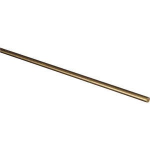Hillman Steelworks Brass 1/4 In. X 3 Ft. Solid Rod