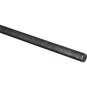 Hillman Steelworks Steel 1/4 In. X 6 Ft. Solid Rod