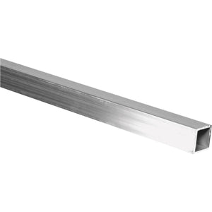 HILLMAN Steelworks 1 In. x 8 Ft. x 1/16 In. Aluminum Square Tube