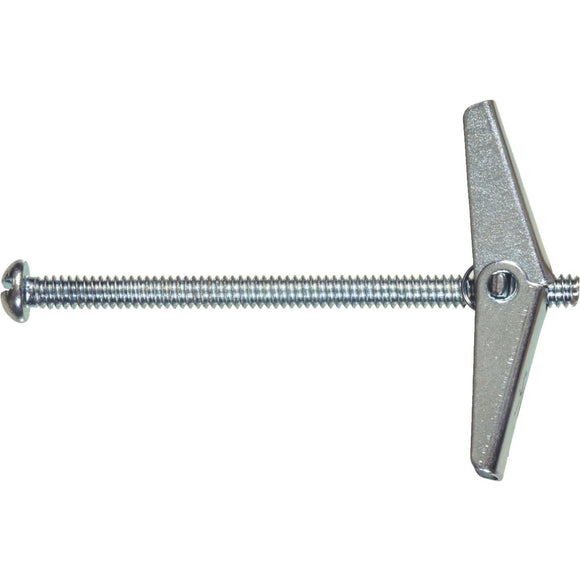 Hillman 1/8 In. Round Head 2 In. L Toggle Bolt Hollow Wall Anchor (15 Ct.)