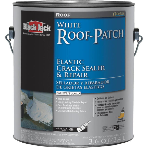 Black Jack Roof-Patch 1 Gal. Elastic Crack Sealer and Repair