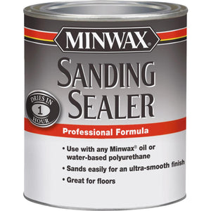 Minwax Water-Based Sanding Sealer, 1 Qt.