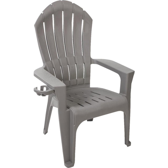 Adams Big Easy Gray Resin Adirondack Chair