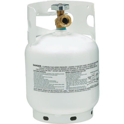 Manchester Tank and Equipment 5 Lb. Capacity Steel TC/DOT Vertical LP Propane Tank