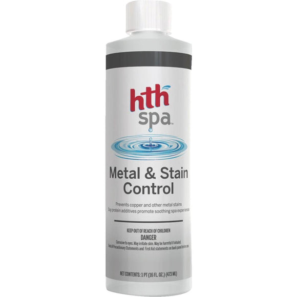 HTH Spa 1 Pt. Liquid Stain & Metal Control