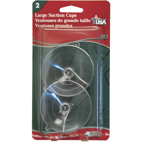 Adams 2-1/2 In. 2 Lb. Holding Capacity Suction Cup (2-Pack)