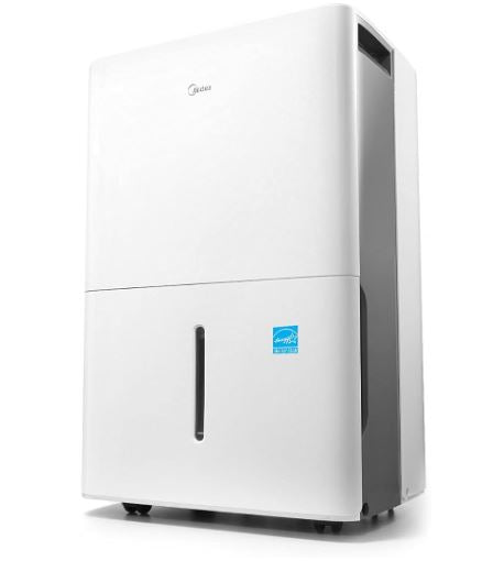 Midea 3,000 Sq. Ft. Energy Star Certified Dehumidifier With Reusable Air Filter 35 Pint