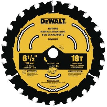 DeWalt DWA161218 6-1/2 18t Fram Blade