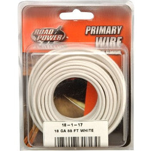Coleman Cable 55667233 18-1-17 18ga Wh Primary Wire