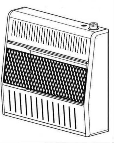 World Marketing Kozy-World Vent Free Gas Wall Heater