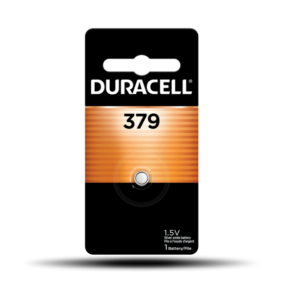 Duracell 379 Silver Oxide Button Battery (1Pk)