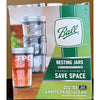 Ball 4-Pack 16 oz Pint Wide Mouth Nesting Jar