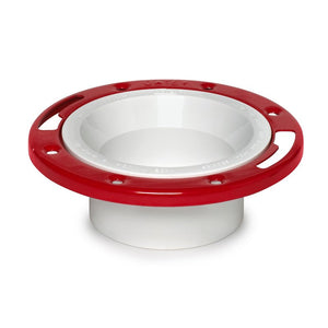 Oatey® 3 in. or 4 in. PVC Closet Flange with Metal Ring without Test Cap