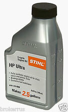 Stihl 6.4 Oz Hp Ultra 2 Cycle Oil Makes 2.5 Gallons Mix