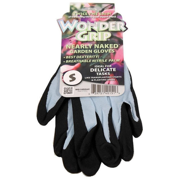 Wonder Grip Nearly Naked Garden Gloves